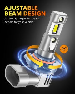 40000LM 60W 9012 LED Bulb HIR2 Bulb99% Compatibility - Image 2