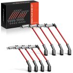 High Heat Spark Plug Ignition Wires For 2007-2013 Chevrolet Avalanche GMC Sierra Cadillac Escalade 1999-2018