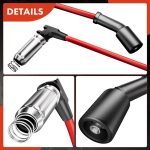 High Heat Spark Plug Ignition Wires For 2007-2013 Chevrolet Avalanche GMC Sierra Cadillac Escalade 1999-2018 - Image 4