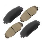 Semi Metallic Ceramic Car Parts Auto Disc Break Brake Pads for TOYOTA LEXUS 04465 04466 - Image 2