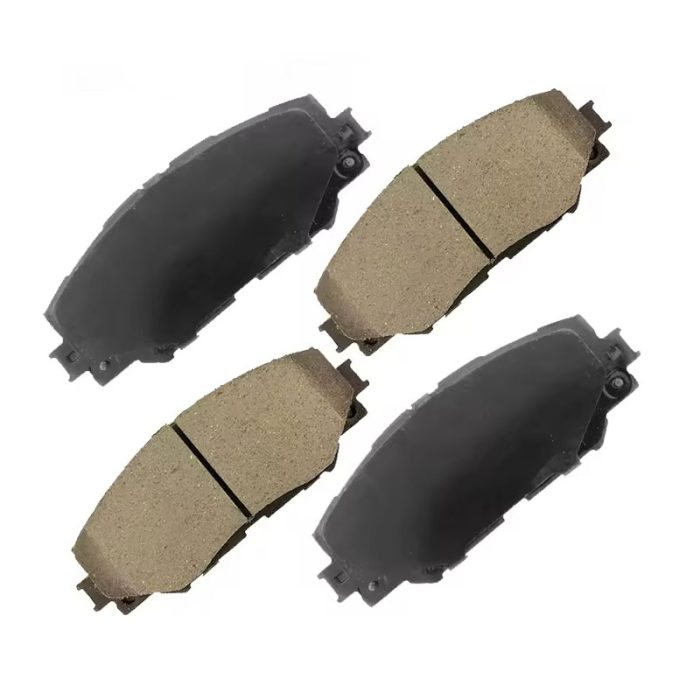 Semi Metallic Ceramic Car Parts Auto Disc Break Brake Pads for TOYOTA LEXUS 04465 04466 - Image 2