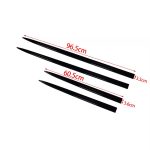 Gloss Black Universal Auto Body Anti-Collision Strip Plastic Material - Image 3