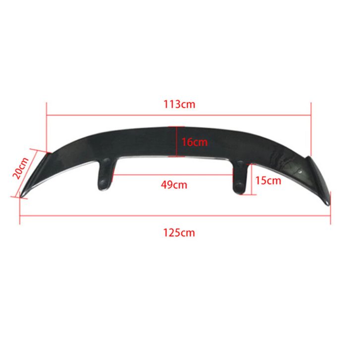 Auto Sport Styling Accessory Type G Universal Rear Wing Spoiler for Cars - Image 3