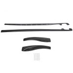 Gloss Black Auto Side Bumper Lip Splitter for Chevrolet Corvette C6 2005-2013 Side Skirt Body Kit Accessory