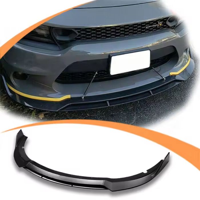 Auto Front Bumper Lip Splitter for Dodge Charger SRT 2015-2020+ Automotive Front Lip Accessory - Image 2