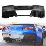 Aggressive Style Rear Diffuser Lip for Chevrolet Corvette C7 2014-2019 - Image 2