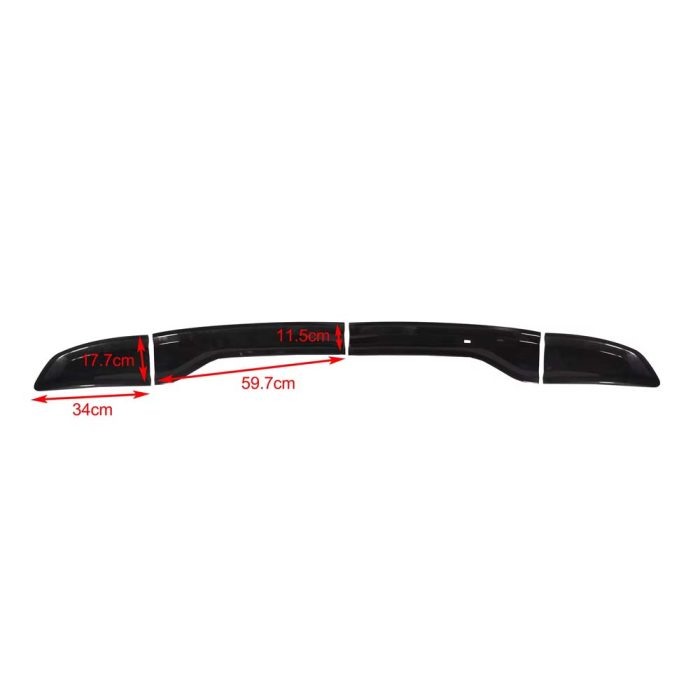 Auto Styling Accessory Smoked Rear Tail Light Trim Cover with Pony Logo for Dodge Charger 2015+ - Image 4