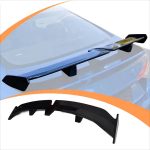 Universal Rear Trunk Aileron Carbon Fiber Look ABS Spoiler Tail Wing for All Sedans