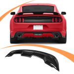 ABS Carbon Fiber Style Auto Rear Spoiler for Ford Mustang 2015-2020 GT350 GT500 Look Accessory - Image 2
