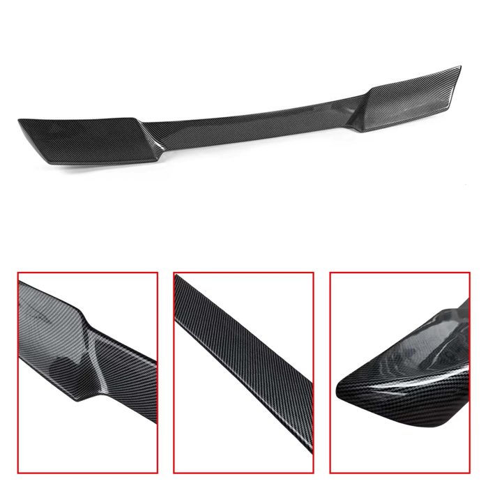 Auto Carbon Fiber Rear Trunk Lid with High Wing Spoiler for Chevrolet Corvette C5 1997-2004 - Image 3