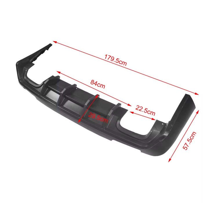 ABS Auto Rear Bumper Diffuser Lip for Dodge Challenger 2015 and Up - Image 5