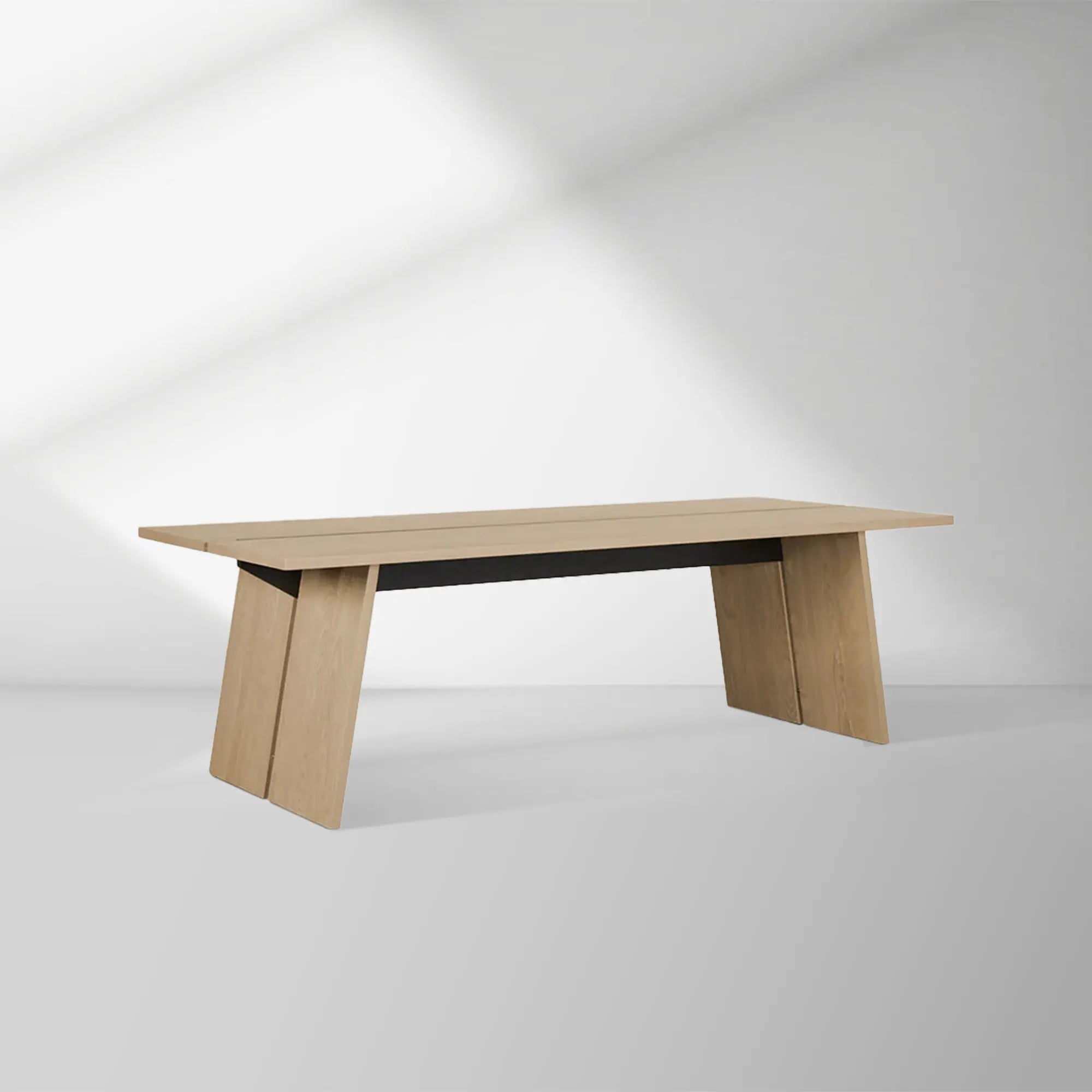 2000x2000_20250912_22_1_1a48be49-f747-4a97-a72f-3a1ab3c39879.jpg Carlisy Ash Wood Rectangle Dining Table Rural Style - Image 1