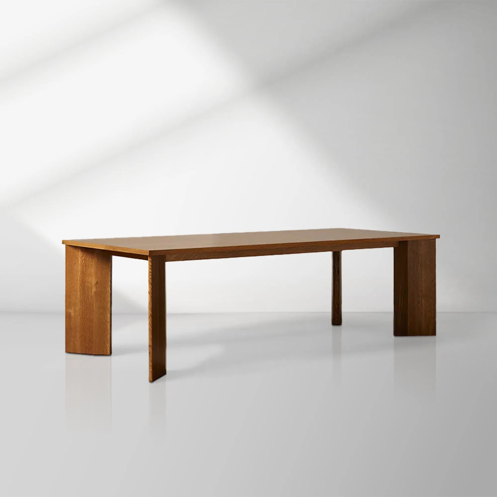 2000x2000_20250912_22_1_d57bd662-3200-461d-b996-135d671bdf90.jpg Yorn Wood Rectangular Dining Table with Angled Leg Design Base - Image 1