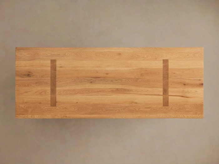 Panta Rectangle Dining Table with Romanian Oak Wood - Image 4