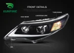 2PCS Car Styling Car Headlight Assembly For Toyota Camry 2012 2013 2014 LED Head Lamp Car Tuning Light Parts Plug And Play - Image 3