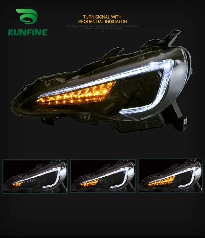 Car Styling Car Headlight Assembly For Toyota GT86 2012-UP&FT86 BRZ 2013-UP LED Head Lamp Car Tuning Light Parts Plug And Play - Image 3