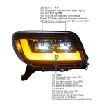 Car For Toyota 4Runner Headlights 2003-2007 2008 2009 Upgrade Modified to DRL Dynamic Turn Signal LED Headlamps Auto Accessories - Image 3