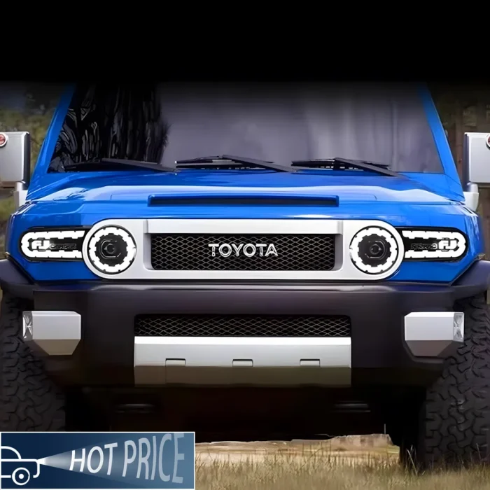 Car Lights For Toyota FJ Cruiser 2007-2017 LED DRL Auto Headlight Assembly Upgrade Startup Effect Projector Lens Accessories - Image 7