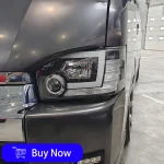 Car Lights For Toyota Hiace 2004-2018  Auto Headlight Assembly Upgrade New Style HID Projector Lens Tools Accessories - Image 2