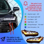 For Toyota Avalon 2019-2024 Auto Headlights Assembly Upgrade New Style LED Projector Lens Plug and Play Tools Accessories