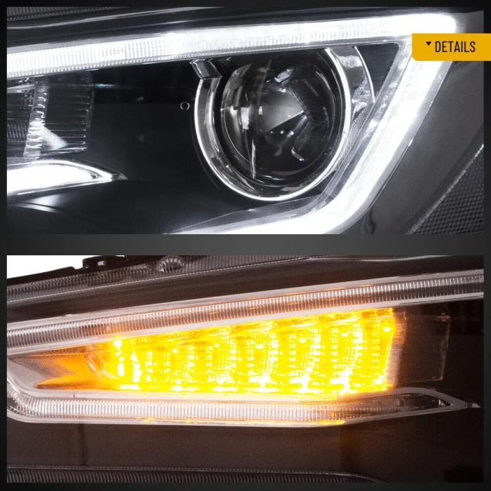 Car Styling Car Headlight Assembly For Mitsubishi Lancer 2008-2017 LED Head Lamp Car Tuning Light Parts Plug And Play - Image 9