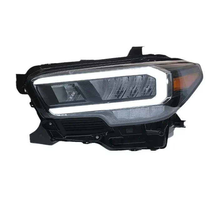 Car Front Lamp Full LED Headlights Assembly Clear Lens Parking Light For Toyota Tacoma 2016 2017 2018 2019 2020 2021 2022 2023 - Image 4