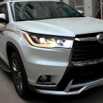 For Toyota Highlander Kluger 2015-2017 Car Front lamps Upgrade Dual Projector Lens Accessories LED Auto Headlights Assembly - Image 2