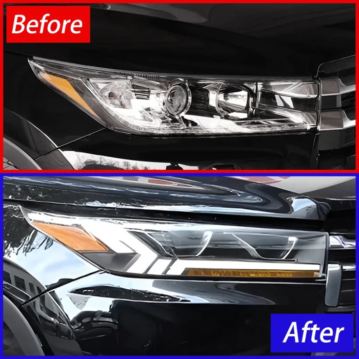 Car Front lamps For Toyota Highlander 2018-2021 LED Auto Headlights Assembly Upgrade Dynamic DRL 2 Projector Lens Accessories - Image 5
