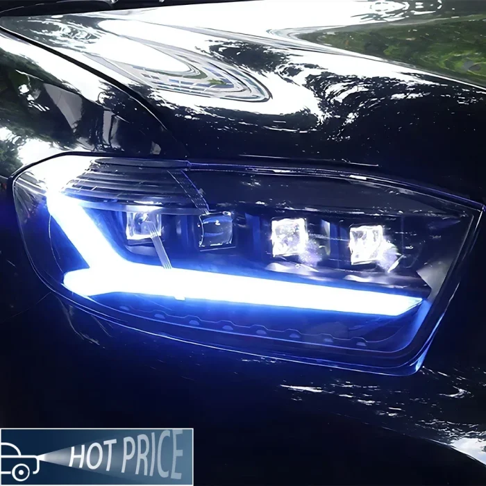 Car Headlights For Toyota Highlander 2009-2011 All New Upgrade LED Projector Four Lens Dynamic Light Design Hot Sale Accessories - Image 5