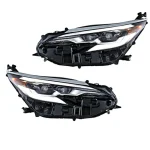 Car styling 2pcs Headlights For Toyota SIENNA 2021-2025 new style full LED Headlamps Assembly Upgrade Projector Lens Accessories