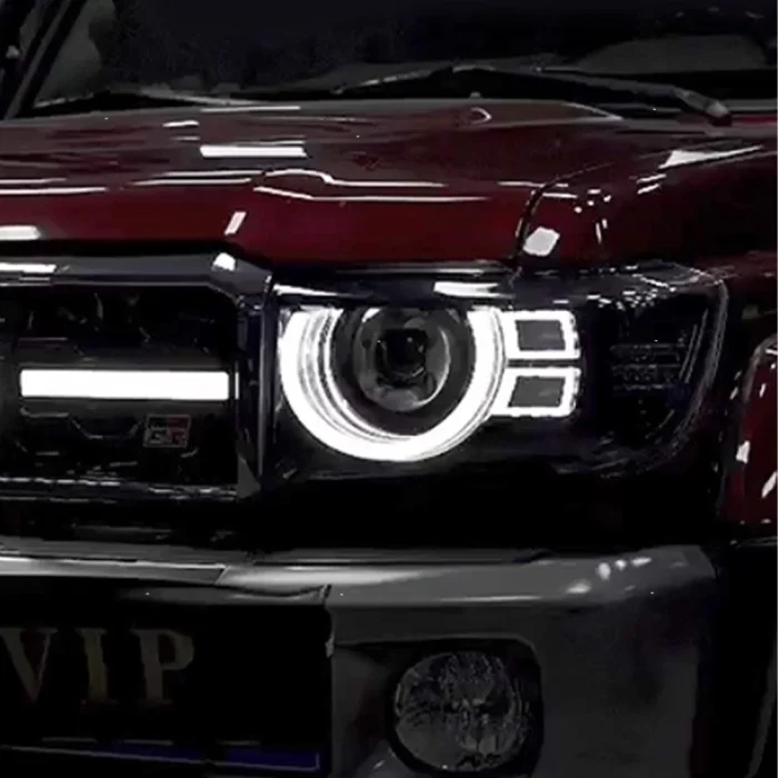 For Toyota Land Cruiser LC71 LC76 LC78 LC79 2006-2023 Headlight Assembly Upgraded Protective LED Projector Lens Accessories - Image 7
