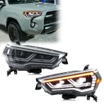 LED Headlights for Toyota 4Runner 2014-2024 5th Gen SR5 TRD DRL Projector Sequential Turn Signal Front Lamps Assembly - Image 2