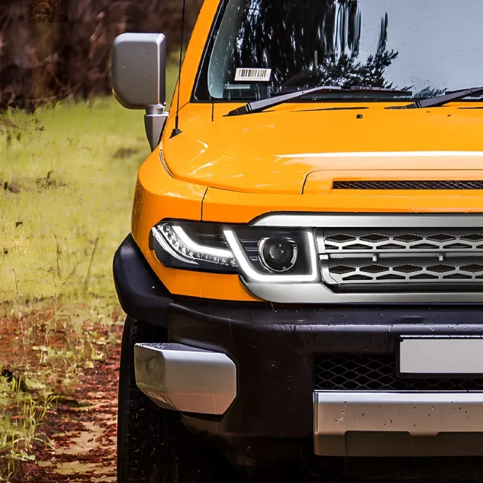 Car Front Lamp for Toyota FJ Cruiser 2007-2017 LED Auto Headlights Assembly Upgrade Land Rover Design Projector Lens Accessories - Image 3