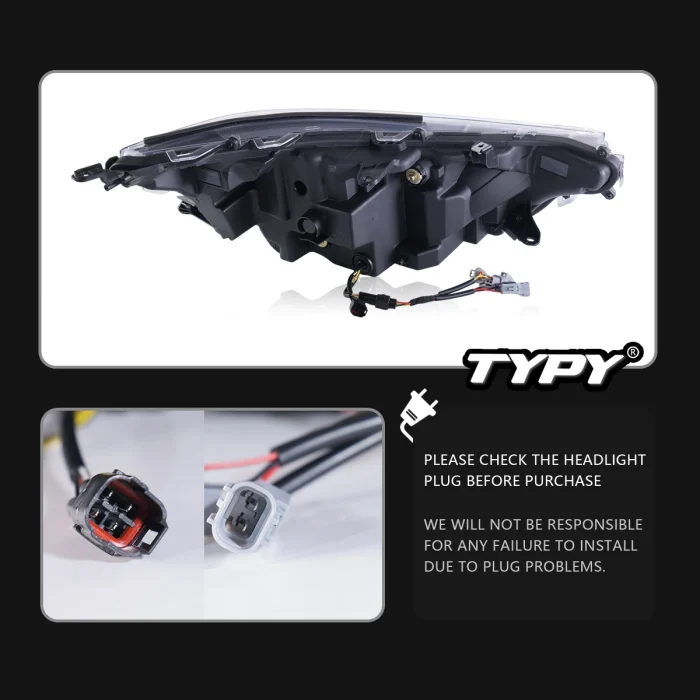 TYPY Car For Toyota Rav4 Headlight 2020-2025 Upgrade Modified to New DRL Dynamic Turn Signal LED Headlight Auto Accessories - Image 5