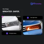 AKD Head Lamp for Toyota Corolla LED Headlight 2014-2018 Headlights Altis DRL Turn Signal High Beam Angel Eye Projector Lens - Image 4