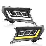 Front Headlamps Fit For Land Cruiser LC200 2007 2008 2009-2013 2014 2015 Front Lamps Assembly Led Lights With Turn Signal Light - Image 3