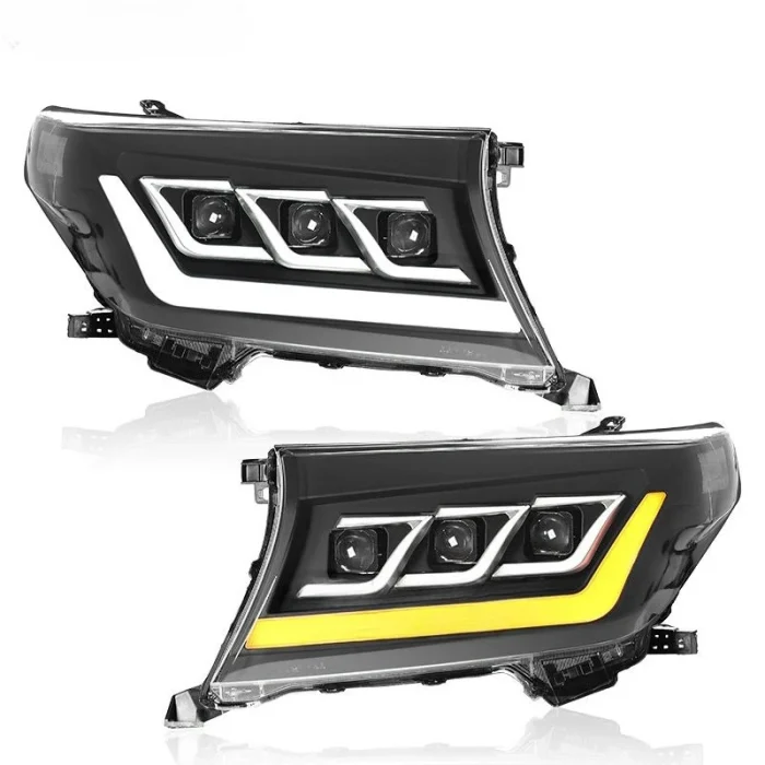 Front Headlamps Fit For Land Cruiser LC200 2007 2008 2009-2013 2014 2015 Front Lamps Assembly Led Lights With Turn Signal Light - Image 3