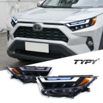TYPY Car For Toyota Rav4 Headlight 2020-2025 Upgrade Modified to New DRL Dynamic Turn Signal LED Headlight Auto Accessories - Image 2