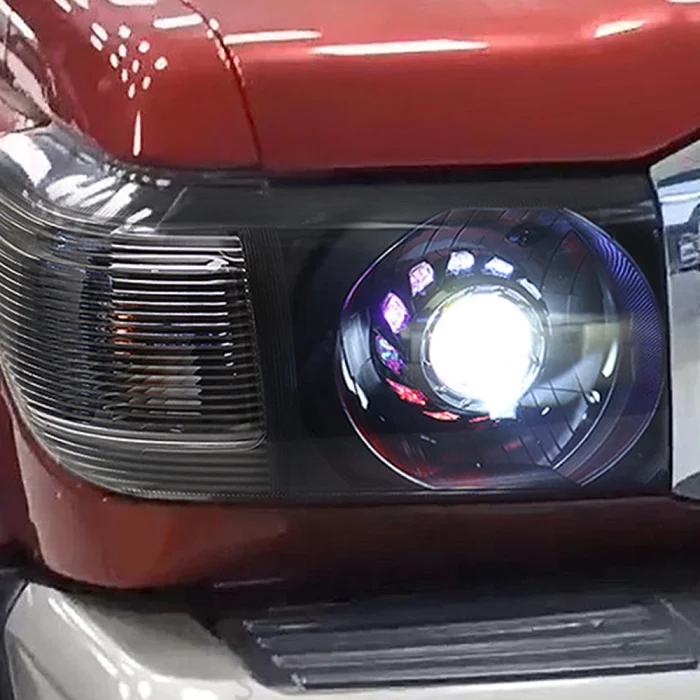 For Toyota Land Cruiser LC71 LC76 LC78 LC79 2006-2023 Headlight Assembly Upgrade Start Effect LED Projection Lens Accessories - Image 8