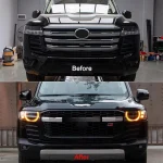 Headlight Assembly for Toyota Land Cruiser 300 LC300 2022 2023 2024 2025 LED Projectore LENS Modification Automotive Accessories - Image 6