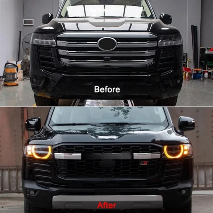 Headlight Assembly for Toyota Land Cruiser 300 LC300 2022 2023 2024 2025 LED Projectore LENS Modification Automotive Accessories - Image 6