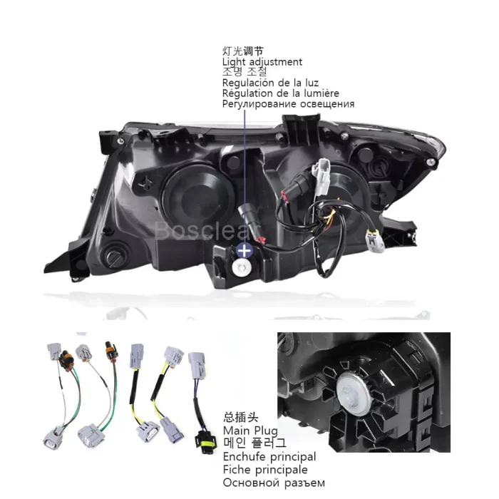 Car Lights for Toyota Venza LED Headlights 2009-2013 Head Lamps Assembly DRL Projector Lens Sequential Turn Signals Automotive - Image 4