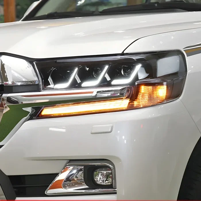 For Toyota Land Cruiser 2016-2019 Car Front Lamps Upgrade Three Projector Lens Hot Sale Accessories LED Auto Headlights Assembly - Image 4