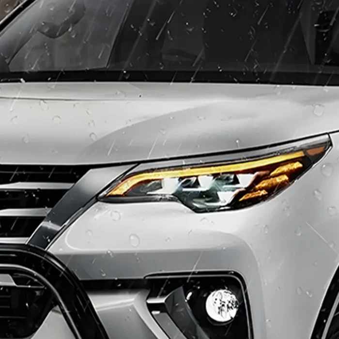 Car Front Lamps for Toyota Fortuner 2016-2020 LED Auto Headlights Assembly Upgrade Lexus Style Four Projector Lens Accessories - Image 2