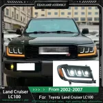 Car Styling Headlights for Land Cruiser LC100 LED Headlight 1998-2007 Head Lamp DRL Signal Projector Lens Automotive Accessories - Image 9