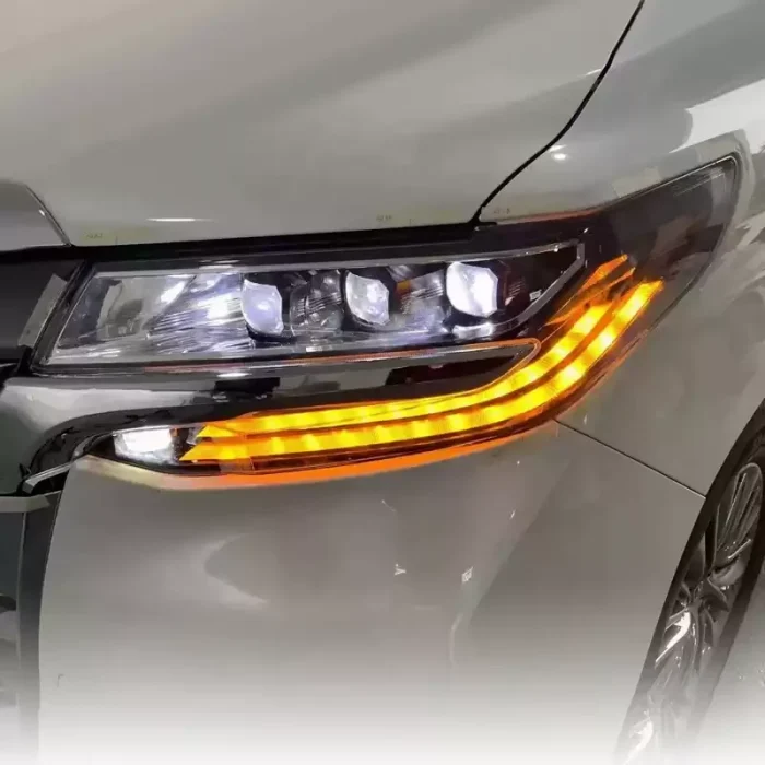 For Toyota Alphard 3 led New LED Headlight Upgrade Modified Full HeadLamp Assembly Turn Signals Daytime Running Lights 2015-2021 - Image 6