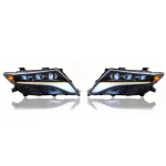 Car styling Headlights + Taillight For Toyota Venza 2009 2010 2012-2013 full LED Assembly Upgrade Projector Lens Accessories Kit