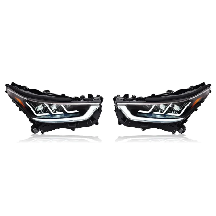 Car For Toyota 2022-2025 Highlander Front Lamp Upgrade DRL Headlight Full LED Dynamic Turn Signal Projector Lens AutoAccessories - Image 2