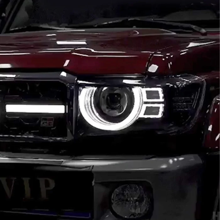 For Toyota Land Cruiser LC71 LC76 LC78 LC79 2006-2023 Headlight Assembly Upgrade Protective Style LED Projector Lens Accessories - Image 3