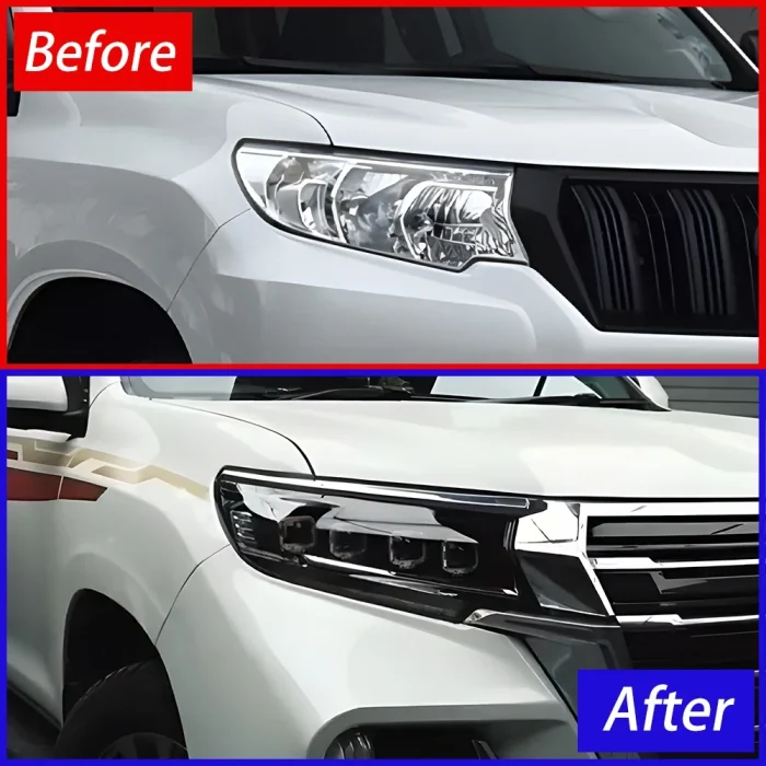 Car Head Lamp For Toyota Prado 2018-2023 LED Auto Headlight Upgrade Bugatti style Latest Model High Quality Hot Sale Accessories - Image 6